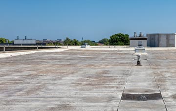 Ashen commercial flat roofing